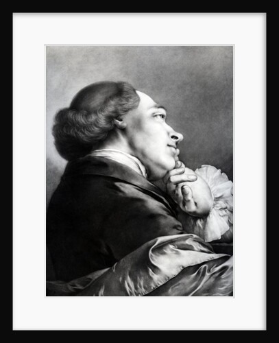 Man in Profile, 1760 by Thomas Frye