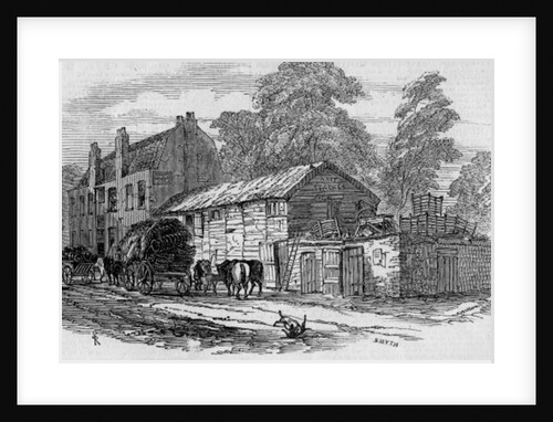 The Half-Way House between Knightsbridge and Kensington by English School
