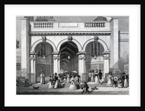 Burlington Arcade, Picadilly by Thomas Hosmer Shepherd