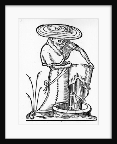 Illustration from 'The Humorous Dreams of Pantagruel' by Francois Desprez, published 1565 by Francois Desprez