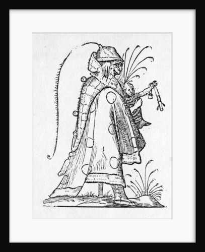 Illustration from 'The Humorous Dreams of Pantagruel' by Francois Desprez