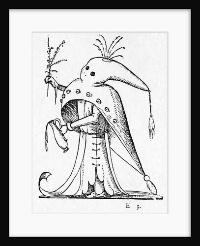 Illustration from 'The Humorous Dreams of Pantagruel' by Francois Desprez, published 1565 by Francois Desprez