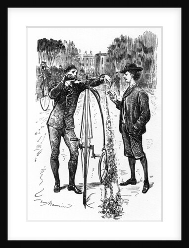 The Line of Beauty, cartoon in 'Punch', published December 9 1879 by George Du Maurier