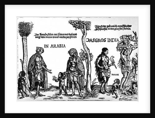 Der Kunig von Gutzin, print made by George Glockendon, 1511 by Hans Burgkmair