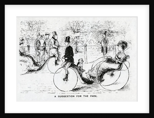 A Suggestion for the Park, published in 'Punch', June 22 1878 by English School