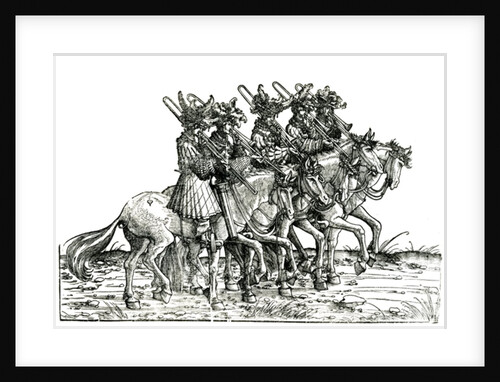 Five Musicians with Trombones by Albrecht Altdorfer