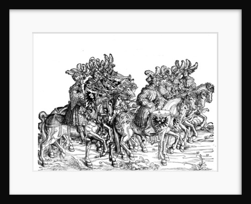 Ten Musicians by Hans Burgkmair