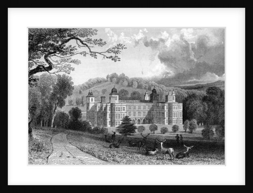 Audley End, Essex by William Henry Bartlett