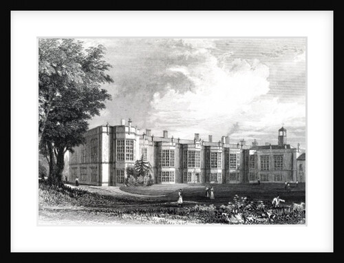 New Hall, near Chelmsford, Essex by William Henry Bartlett