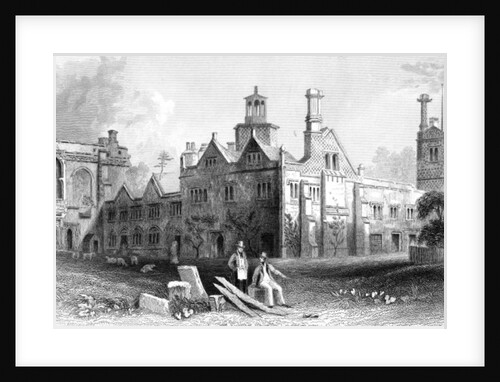 St. Osyth's Priory, Essex by William Henry Bartlett