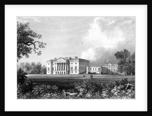 Thorndon Hall, Essex by William Henry Bartlett