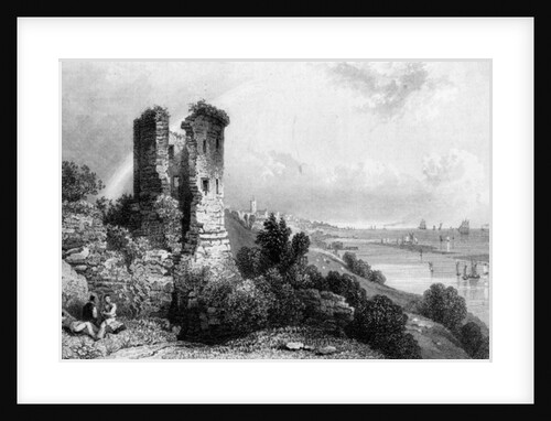 Hadleigh Castle, Essex by William Henry Bartlett