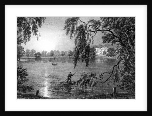 Gosfield Hall by William Henry Bartlett