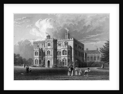 Marks Hall, Coggeshall, Essex by William Henry Bartlett