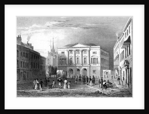 The Shire Hall, Chelmsford, Essex by William Henry Bartlett
