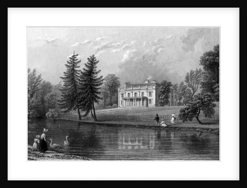 Moor Hall, Near Harlow, Essex by William Henry Bartlett