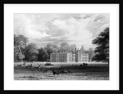 Bell House, Aveley, Essex by William Henry Bartlett