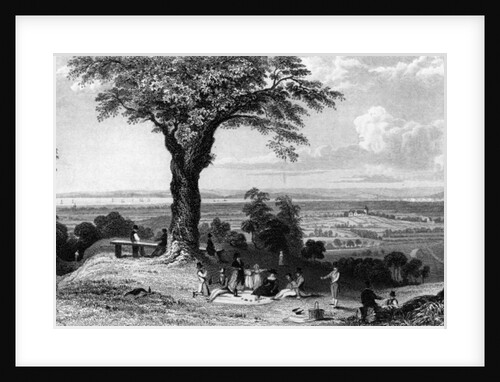 Scene from Laindon Hill, near Horndon, Essex by William Henry Bartlett