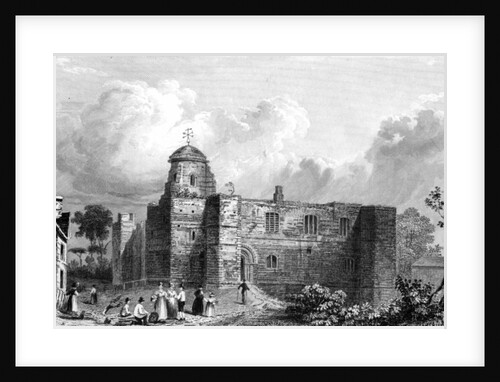 Colchester Castle, Essex, 1832 by William Henry Bartlett