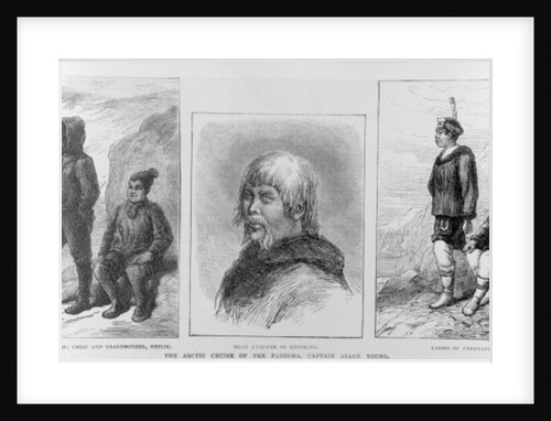 The Arctic Cruise of the Pandora, Captain Allen Young, published in 'The Illustrated London News', 1876 by English School