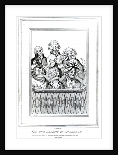 For the Benefit of Mrs Jordan, 1787 by John Boyne