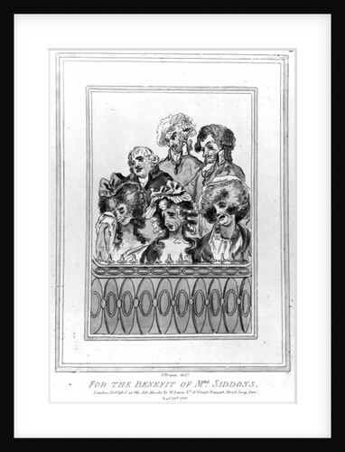 For the Benefit of Mrs Siddons, 1787 by John Boyne