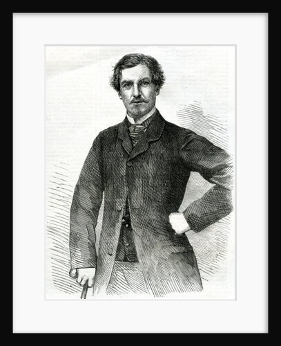 Captain Grant, published in 'The Illustrated London News', 1863 by English School