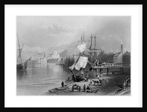 Workington, c.1840-50 by William Henry Bartlett