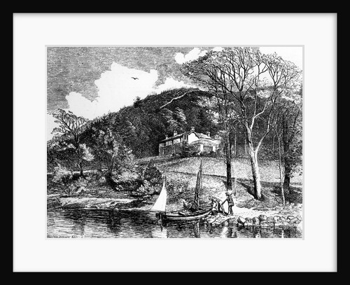 Mr Ruskin's Home, Brantwood, 1881 by Laurence J. Hilliard
