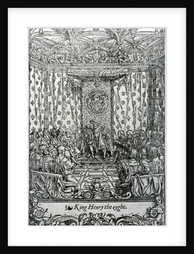 King Henry the eyght by Hans Holbein the Younger