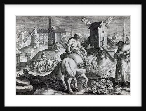 indmill by Jan van der Straet