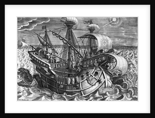 Calculating Longitude with the Declination of the Sun by Jan van der Straet