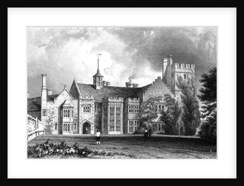 Horeham Hall, near Thaxted, Essex by William Henry (after) Bartlett