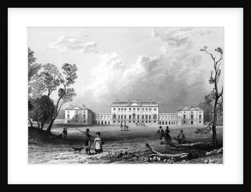 Thorndon Hall, Essex by William Henry (after) Bartlett