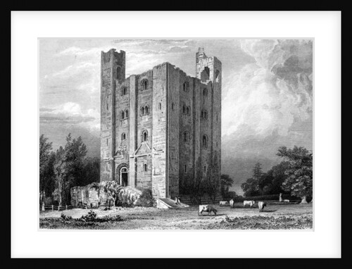 Hedingham Castle, Essex, 1832 by William Henry Bartlett