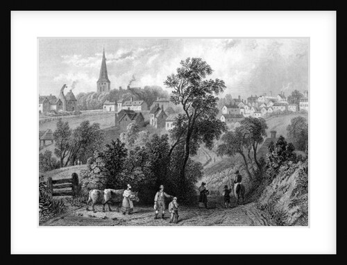 Braintree, Essex by William Henry Bartlett