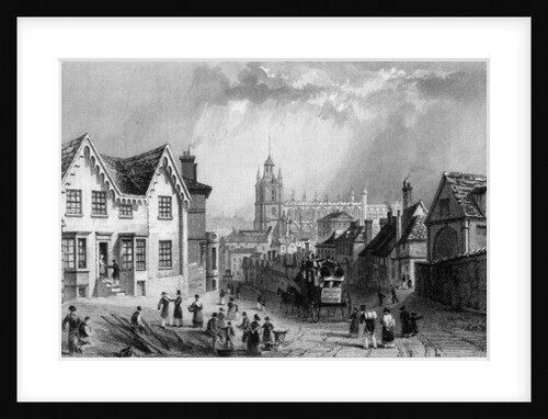 Saffron Walden, Essex by William Henry Bartlett