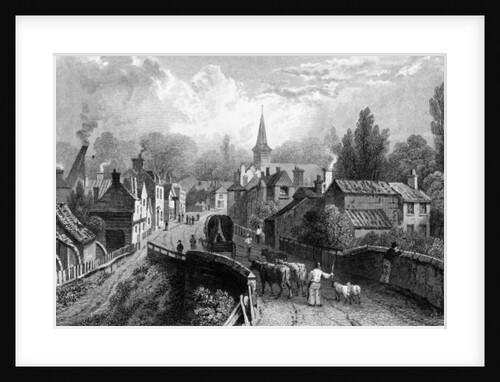 Chipping Ongar, Essex by William Henry Bartlett