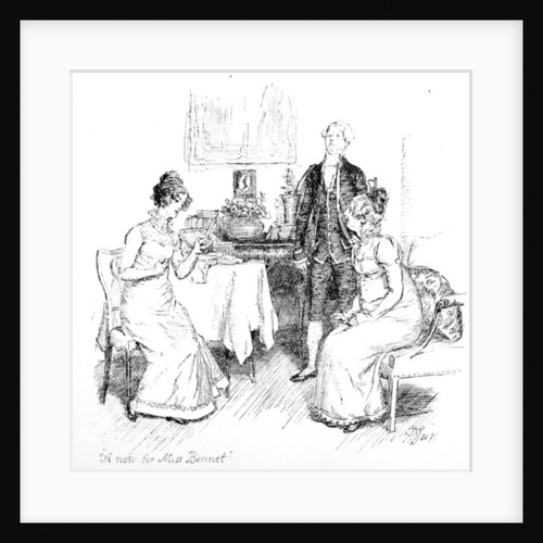 A note for Miss. Bennet by Hugh Thomson