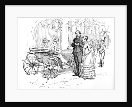 In conversation with the ladies by Hugh Thomson