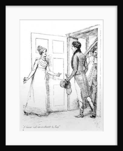 I have not an instant to lose by Hugh Thomson