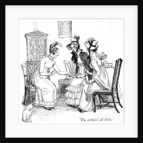 The spiteful old ladies by Hugh Thomson