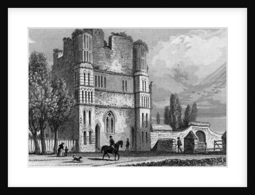 Remains of Malling Abbey, Kent by English School