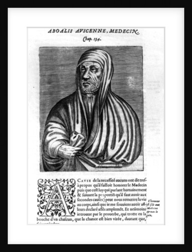 Avicenna by French School