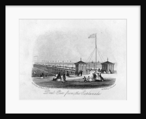 Deal Pier from the Esplanade by English School