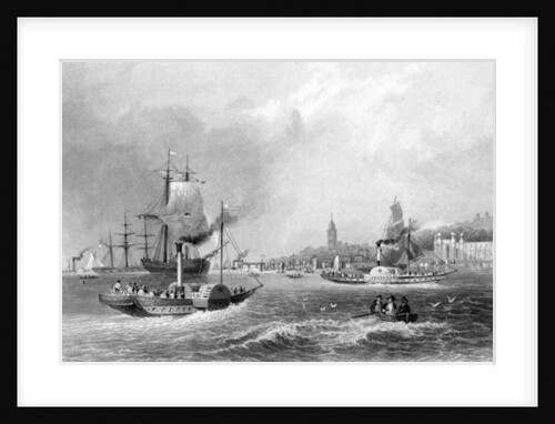 Gravesend by William Henry Bartlett