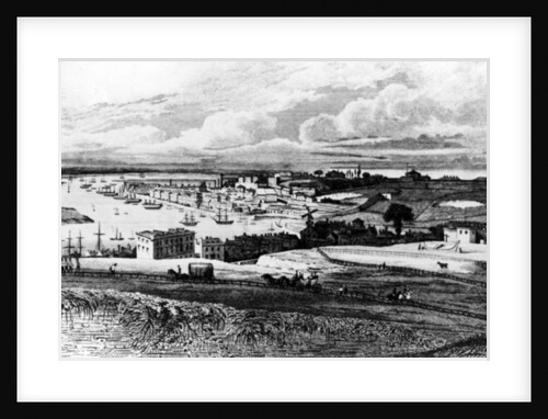 Chatham Dockyard from Port Pitt by George Sidney Shepherd