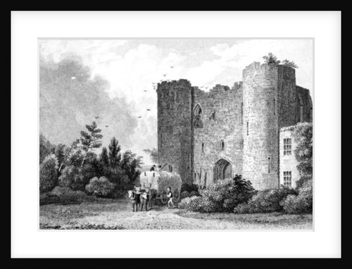 Tunbridge Castle, Kent by Thomas Mann Baynes