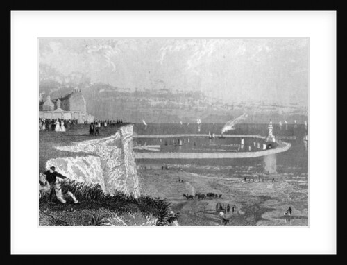 Ramsgate Harbour, c.1840s by English School