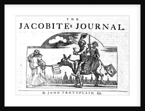 Title Vignette of 'The Jacobite's Journal', 1748 by William Hogarth